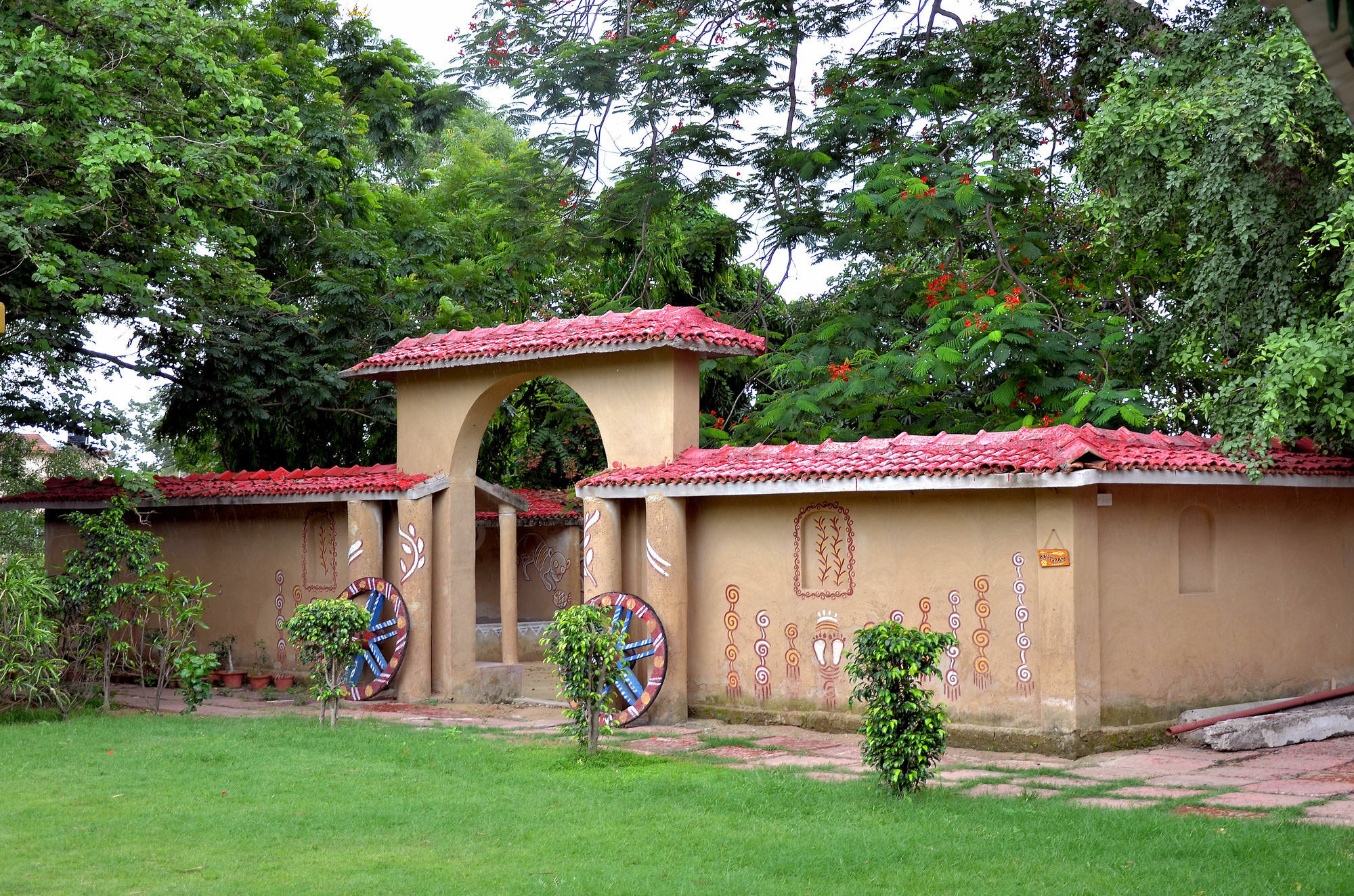 Regenta Camellia Resort And Spa Bolpur Exterior foto